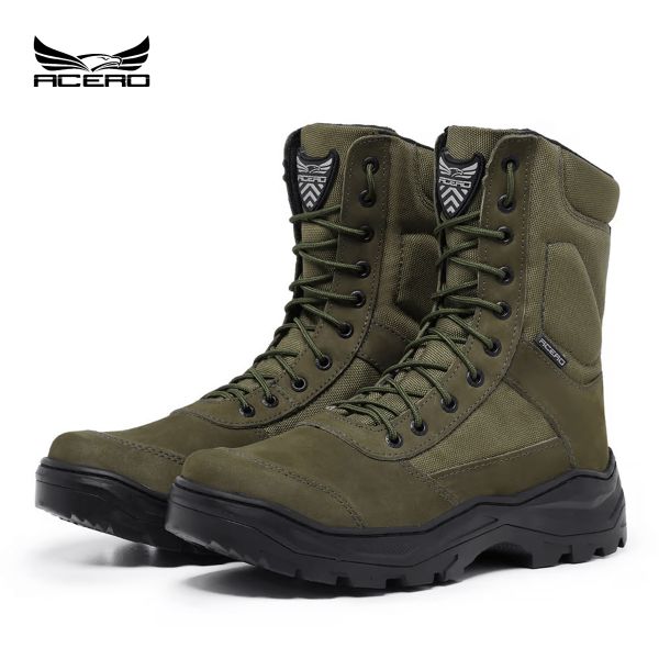 Bota Acero Selva Verde Oliva