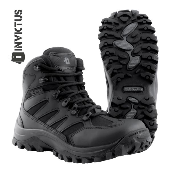 Bota Invictus Tractor Hiking Preto