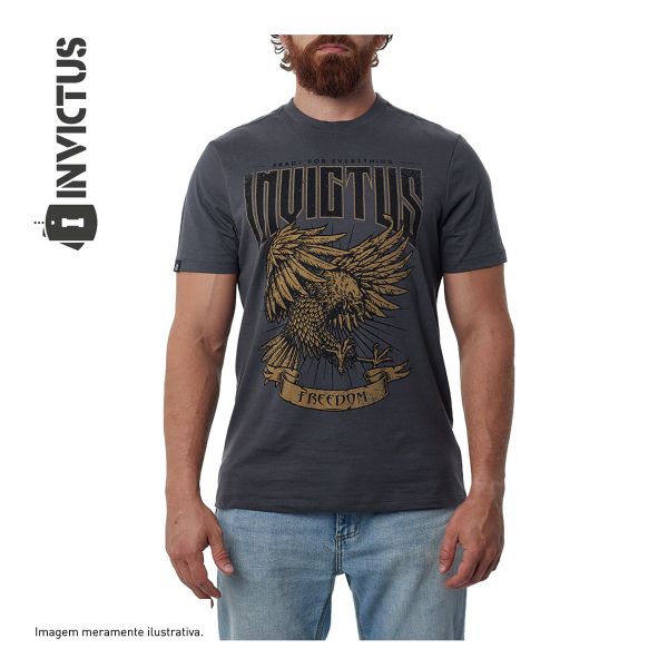 Camiseta Invictus Concept Bird of Prey Grafite