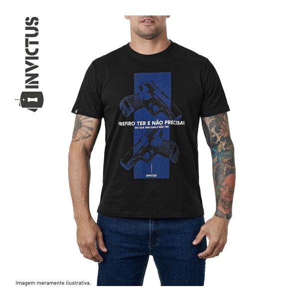 Camiseta Invictus Concept Gun