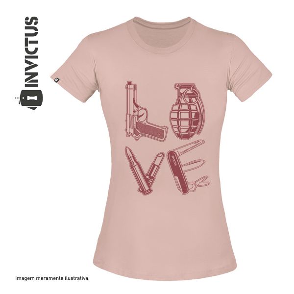 Camiseta Invictus Feminina Concept Love