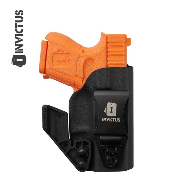 Coldre Velado 2.0 Invictus Kydex Glock Subcompacta Destro (G26 - G27 - G28)