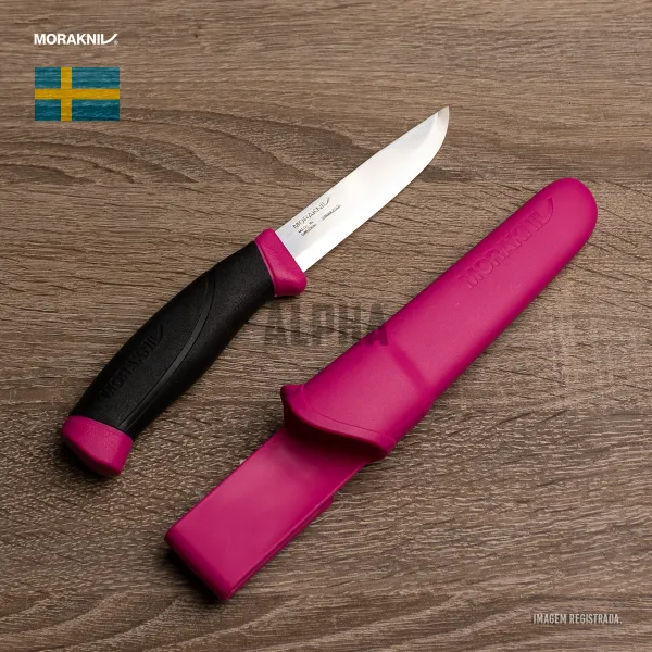 Faca Morakniv Companion Inox Rosa