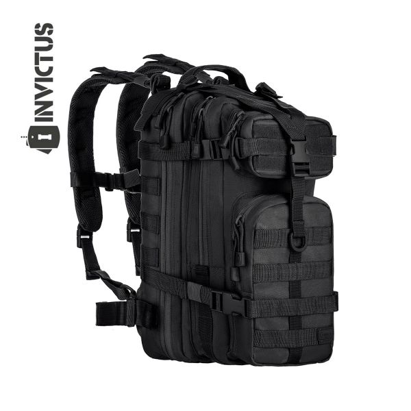 Mochila Invictus Assault Preto - 30 litros